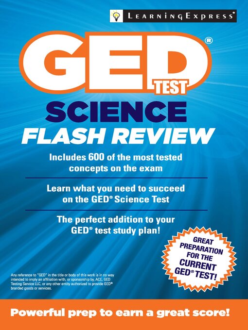 Title details for GED Test Science Flash Review by LearningExpress, LLC - Available